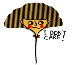 Cool Ginkgo ; English version sticker #13940715