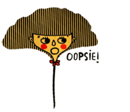 Cool Ginkgo ; English version sticker #13940722