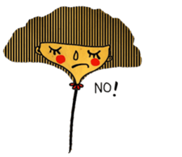 Cool Ginkgo ; English version sticker #13940723