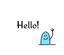 little blue sticker #13940806