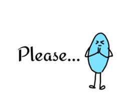 little blue sticker #13940820