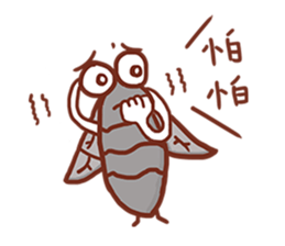 housefly is coming sticker #13940881