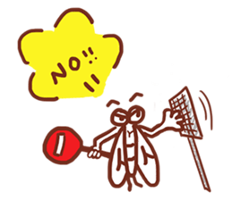 housefly is coming sticker #13940899