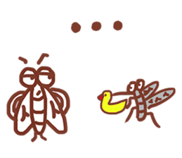 housefly is coming sticker #13940910