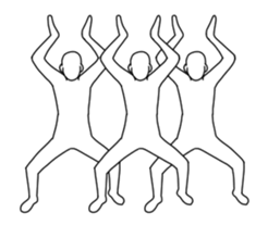 We are moving people sticker #13941103