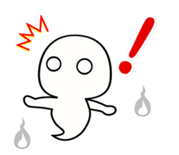 This world is hateful ghost sticker2 sticker #13941688