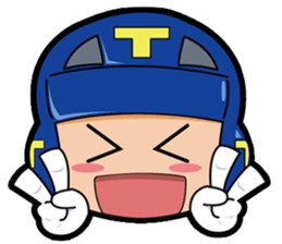 TAEKWON ACTION FIGURE BLUE!! sticker #13942599