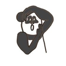 Hello! It panda! sticker #13942815
