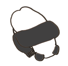 Hello! It panda! sticker #13942825