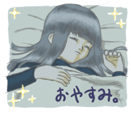 moon girl sticker #13943208