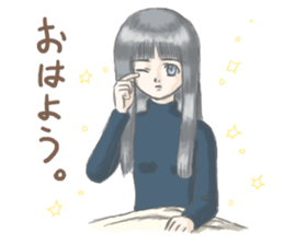 moon girl sticker #13943209