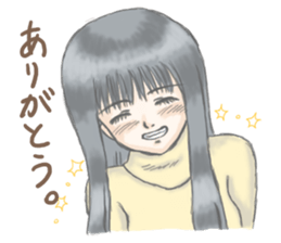 moon girl sticker #13943210