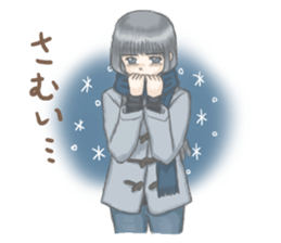 moon girl sticker #13943219