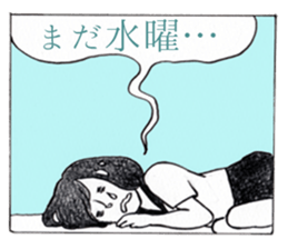 Hey Monday.Bring it on. sticker #13944590