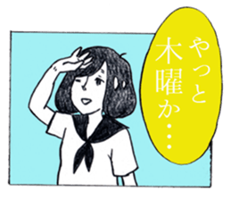 Hey Monday.Bring it on. sticker #13944594