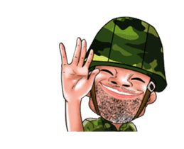 Thai Soldier2 sticker #13944784