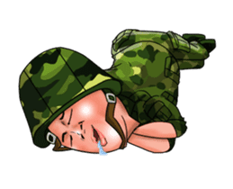 Thai Soldier2 sticker #13944787