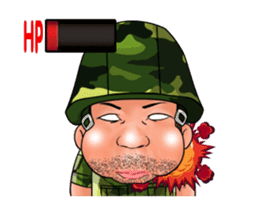Thai Soldier2 sticker #13944788