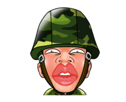 Thai Soldier2 sticker #13944790