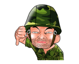 Thai Soldier2 sticker #13944791