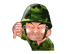 Thai Soldier2 sticker #13944791