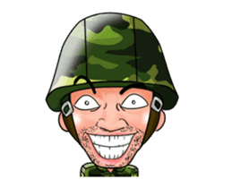 Thai Soldier2 sticker #13944792