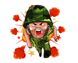 Thai Soldier2 sticker #13944793