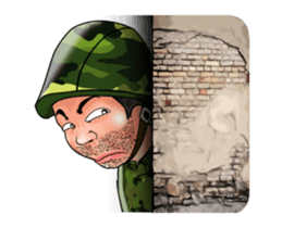 Thai Soldier2 sticker #13944797