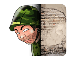 Thai Soldier2 sticker #13944797