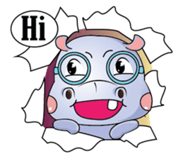 Hybrid Dragon Hippo sticker #13944969