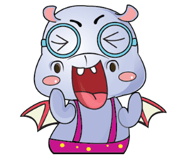 Hybrid Dragon Hippo sticker #13944982