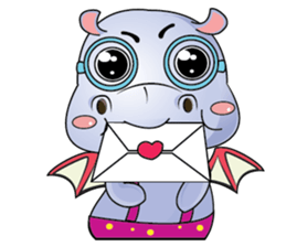 Hybrid Dragon Hippo sticker #13944992