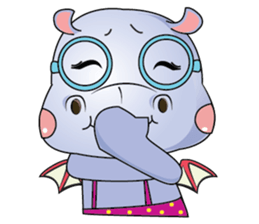 Hybrid Dragon Hippo sticker #13944995