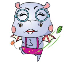 Hybrid Dragon Hippo sticker #13945002