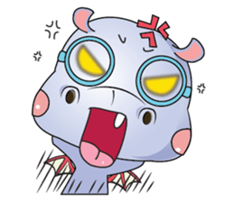 Hybrid Dragon Hippo sticker #13945003