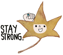 Cool Leaf sticker #13945038