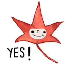 Cool Leaf sticker #13945039