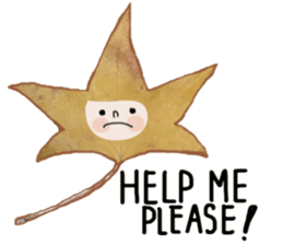 Cool Leaf sticker #13945046