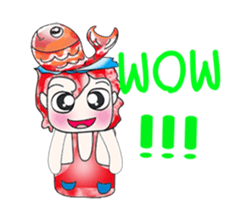 Mr. Senta and fish. ^_^ sticker #13945239