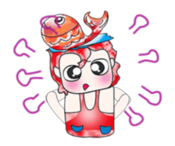 Mr. Senta and fish. ^_^ sticker #13945244