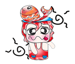 Mr. Senta and fish. ^_^ sticker #13945246