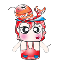 Mr. Senta and fish. ^_^ sticker #13945250