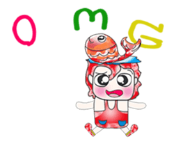 Mr. Senta and fish. ^_^ sticker #13945261