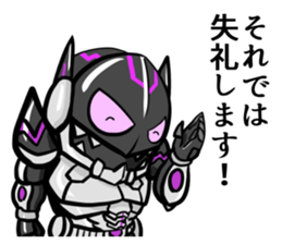 Akunohimitsukessya Honorific Sticker sticker #13945453