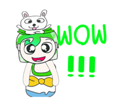 Mr. Toriko. ^_^ love rabbit. ^_^ sticker #13945607