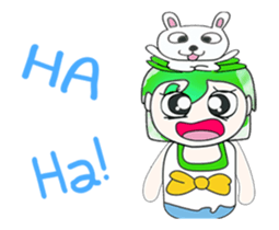 Mr. Toriko. ^_^ love rabbit. ^_^ sticker #13945613