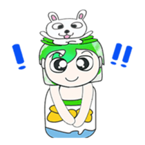 Mr. Toriko. ^_^ love rabbit. ^_^ sticker #13945616