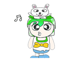 Mr. Toriko. ^_^ love rabbit. ^_^ sticker #13945621