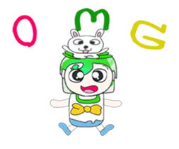 Mr. Toriko. ^_^ love rabbit. ^_^ sticker #13945629