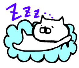 cat Japanese wabi sabi sticker #13945938